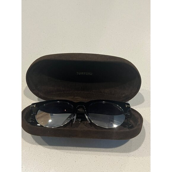TOM FORD Henri 02 TF598 52MM Round Cat Eye Sunglasses main image 6